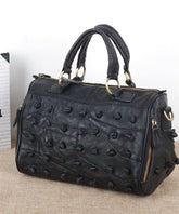 Boutique Polychrome Calf Leather patchwork Tote Handbag